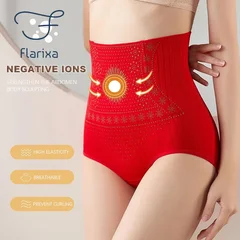 Flarixa Seamless High-Waist Shaping Shorts-4