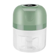 USB Portable Electric Mini Garlic Chopper Kitchen Food Chopper Meat Grinder-10