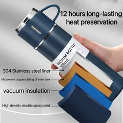 500ml Stainless Steel Vacuum Flask Gift Set-6