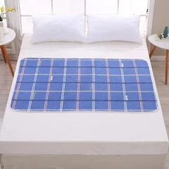Protetor de colchão impermeável e lavável para incontinência, protetor de cama para menstruação e idosos, fralda geriátrica reutilizável-17
