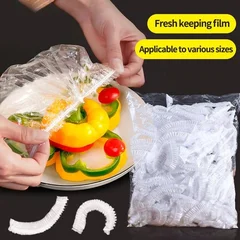 Colorful Disposable Food Storage Covers Kitchen Refrigerator Food-Grade Plastic Wrap-12