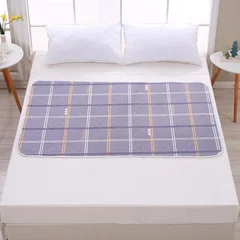 Protetor de colchão impermeável e lavável para incontinência, protetor de cama para menstruação e idosos, fralda geriátrica reutilizável-18