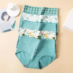 Women's Cotton Briefs, 4 Pack, M–5XL-14