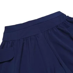 Women's Elastic-Waist Wide-Leg Summer Shorts-5