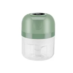 USB Portable Electric Mini Garlic Chopper Kitchen Food Chopper Meat Grinder-8
