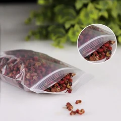 100-Pack Resealable Zipper Bags Clear Food Storage Fresh-Keeping Vacuum Packaging Bags-5