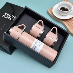 500ml Stainless Steel Vacuum Flask Gift Set-9