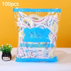 Colorful Disposable Food Storage Covers Kitchen Refrigerator Food-Grade Plastic Wrap-14