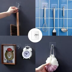 No-Drill Adhesive Wall Hooks-9