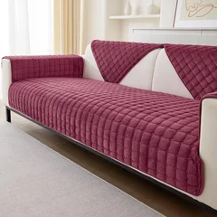 Non-Slip Plush Sofa Cushion Cover-11