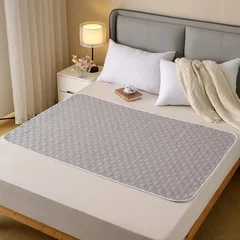 Protetor de colchão impermeável e lavável para incontinência, protetor de cama para menstruação e idosos, fralda geriátrica reutilizável-21