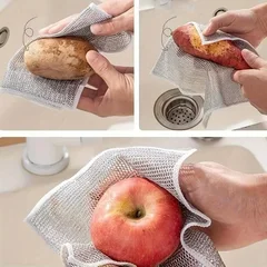 Metal Wire Dishwashing & Cleaning Cloth-9