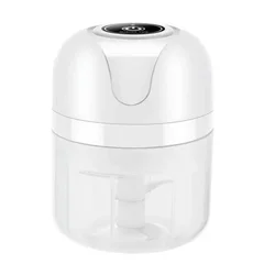 USB Portable Electric Mini Garlic Chopper Kitchen Food Chopper Meat Grinder-9