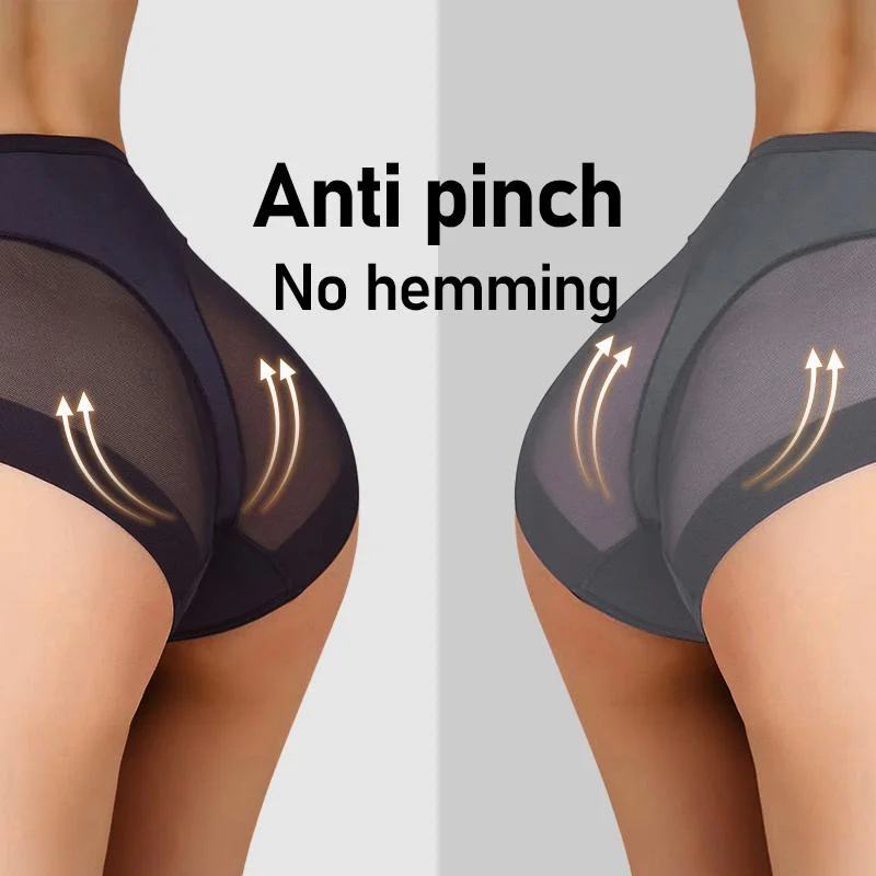 Seamless Breathable Mesh High-Waist Tummy Control Shapewear Base Layer Pants — Product detail image 1