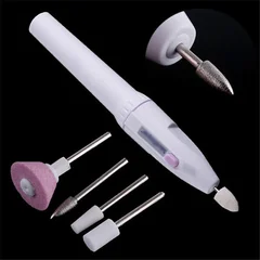 Set de manucure électrique avec ponceuse à ongles, embouts de fraisage, lime à ongles, outils de polissage et appareil de pédicure-1
