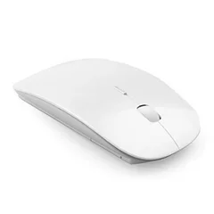 Souris optique sans fil USB ultra-fine 2,4 GHz avec récepteur pour ordinateur portable-3