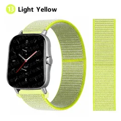 Bracelet en nylon de sport 20 mm/22 mm pour montre intelligente Amazfit GTS/GTR/Bip/Stratos-16