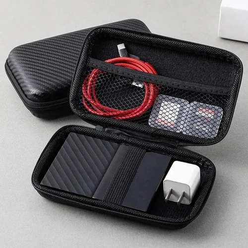 Portable Data Cable & Charger Storage Case