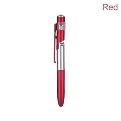 4-in-1 Folding Ballpoint Pen Touch Stylus Flashlight Tablet Phone Stand-7