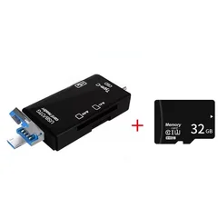 Lettore di schede 6 in 1, trasferimento ad alta velocità 5Gbps, adattatore flash drive Type C OTG SD TF USB 3.0 Micro USB-22