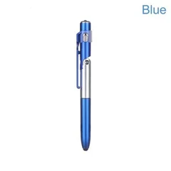4-in-1 Folding Ballpoint Pen Touch Stylus Flashlight Tablet Phone Stand-8