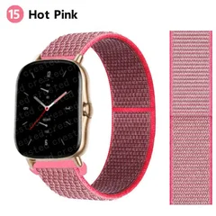 Bracelet en nylon de sport 20 mm/22 mm pour montre intelligente Amazfit GTS/GTR/Bip/Stratos-17