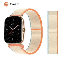 Bracelet en nylon de sport 20 mm/22 mm pour montre intelligente Amazfit GTS/GTR/Bip/Stratos-67