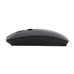 Souris optique sans fil USB ultra-fine 2,4 GHz avec récepteur pour ordinateur portable-4