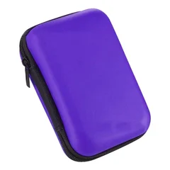 Mini Square EVA Storage Case Earphone Data Cable Portable Earphone Pouch-12