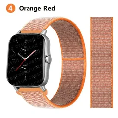 Bracelet en nylon de sport 20 mm/22 mm pour montre intelligente Amazfit GTS/GTR/Bip/Stratos-8