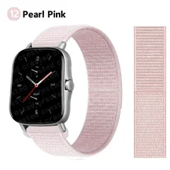 Bracelet en nylon de sport 20 mm/22 mm pour montre intelligente Amazfit GTS/GTR/Bip/Stratos-21