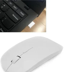 Souris optique sans fil USB ultra-fine 2,4 GHz avec récepteur pour ordinateur portable-9