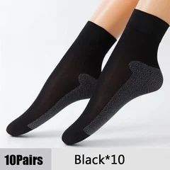 Women's Summer Ultra-Thin Transparent Cotton Silk Lace Patchwork Crystal Short Socks-22