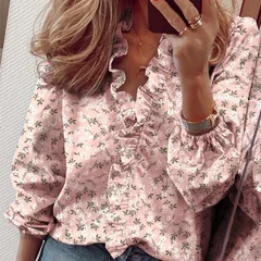 YYFS Women's Fashion Casual Spring Summer Long Sleeve Shirt-10