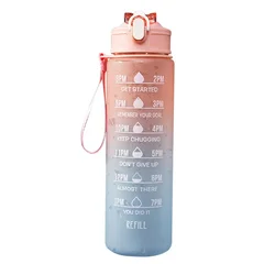 900ml Frosted Plastic Sports Water Bottle-2