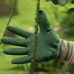 Rose Pruning Thorn-Proof Gardening Gloves, 10 Pairs-3
