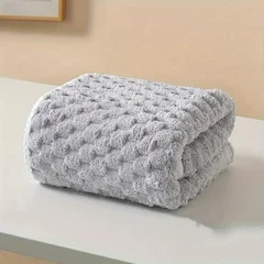 Adult Super Absorbent Microfiber Quick-Dry Soft Thick Coral Fleece Bath Towel-6