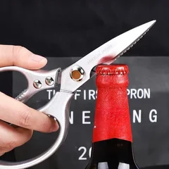 Stainless Steel Multi-Purpose Kitchen Scissors for Cutting Bone, Poultry and Fish-7