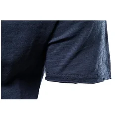 Usegiraffe Men's Crew Neck Slim Fit 100% Cotton Stretch Short Sleeve T-Shirt-5