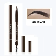 Long-Lasting Waterproof Smudge-Proof Natural Brown Eyebrow Pencil Tattoo Brow Tint Cream-5