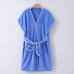 Extended Wearable Adult Bath Towel Household Soft Non-Shedding Bathrobe-8