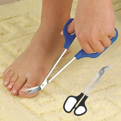Long Handle Thick Nail Toenail Scissors Nail Clippers 2-Piece Set