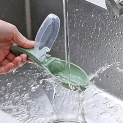 Splash-Proof Fish-Shape Covered Fish Scale Remover Brush for Home Use-5