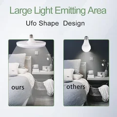 E27 LED-Lampe superhelle UFO-Leuchte energiesparende Deckenleuchte 20W/30W/40W/60W/100W-4