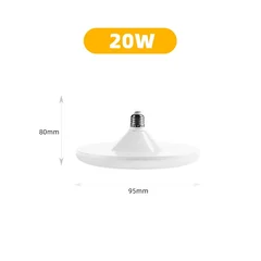 E27 LED-Lampe superhelle UFO-Leuchte energiesparende Deckenleuchte 20W/30W/40W/60W/100W-10