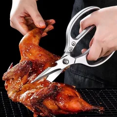 Stainless Steel Multi-Purpose Kitchen Scissors for Cutting Bone, Poultry and Fish-4