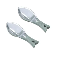 Splash-Proof Fish-Shape Covered Fish Scale Remover Brush for Home Use-9