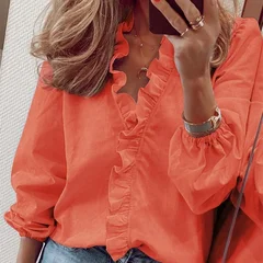 YYFS Women's Fashion Casual Spring Summer Long Sleeve Shirt-7
