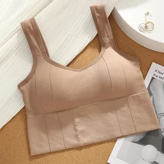 Women's Seamless Yoga Sports Bra-3