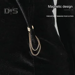 Magnetic Clothing Clips with Chain, 2 Pack-6